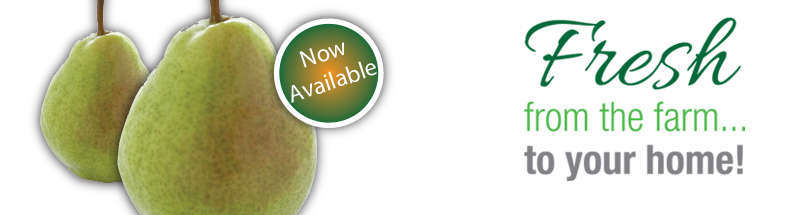 ONtario Pears are Now Available