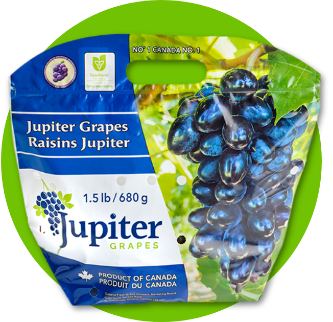 Jupiter™ Grapes Packaging