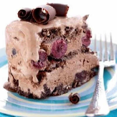 Frozen Chocolate Cherry Torte