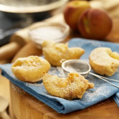 Ontario Peach Fritters