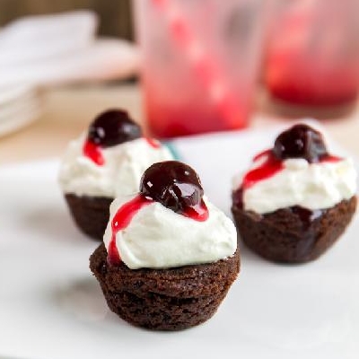 Mini Black Forest Cakes