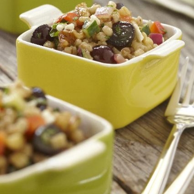 Wheat Berry Salad with Coronation Grapes