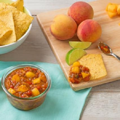 FREEZER PEACH SALSA